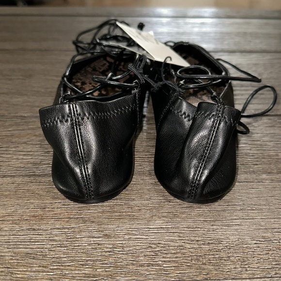 Zara Lace Up Ballet Flats - Picture 6 of 11